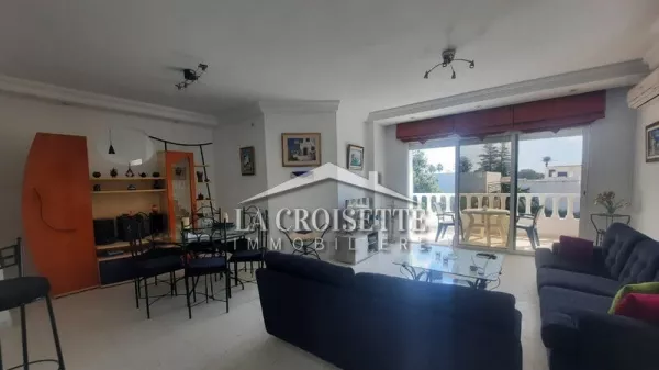 Lussuoso Appartamento Arredato S+3 con Vista Mare a Cartagine