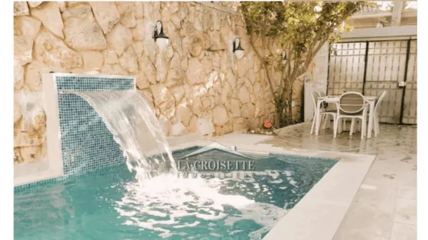 Villa Arredata S+3 con Piscina a Cartagine, Tunisi
