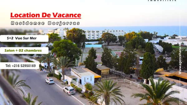 Appartamento Fronte Mare S+2 a Mahdia, Tunisia