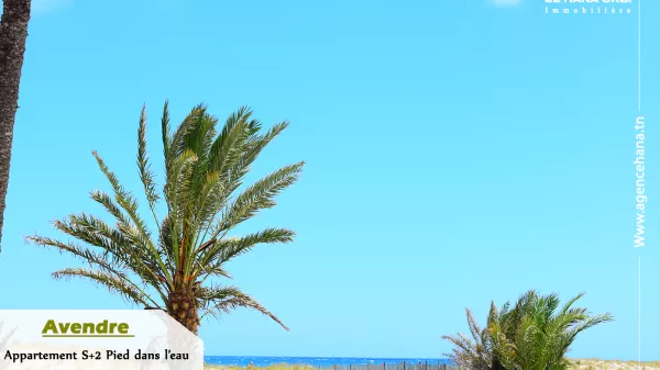 Appartamento S+2 Fronte Mare a Mahdia Corniche