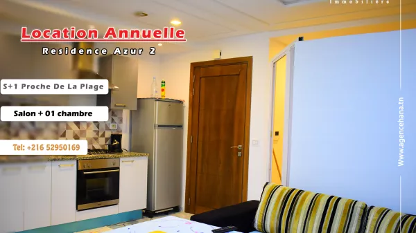 Affascinante Appartamento S+1 in Affitto a Mahdia, Vicino al Mare