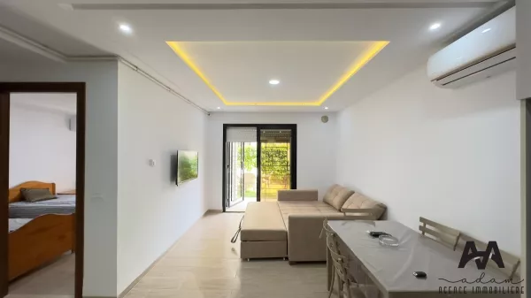Appartamento S+1 di Lusso con Giardino in AFH2, Mrezga - Affitto a Breve Termine a Nabeul