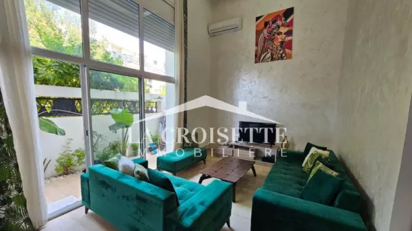 Lussuoso Duplex Arredato con Giardino a La Marsa MDL0188