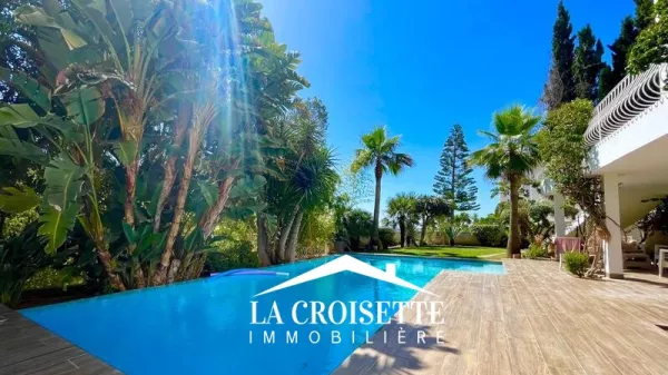 Piano Terra S3 con Giardino e Piscina in Affitto a Gammarth - MRCL0291