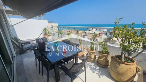 Appartamento S2 di Lusso Arredato con Vista Mare a La Marsa ZAL1803