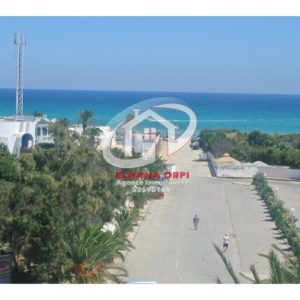 Appartement S+2 ennadhour vue sur mer et pied dans l’eau