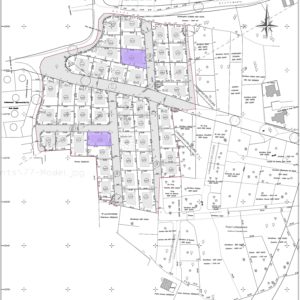 Terrain loti de 540m² à proximité de Houmet Souk