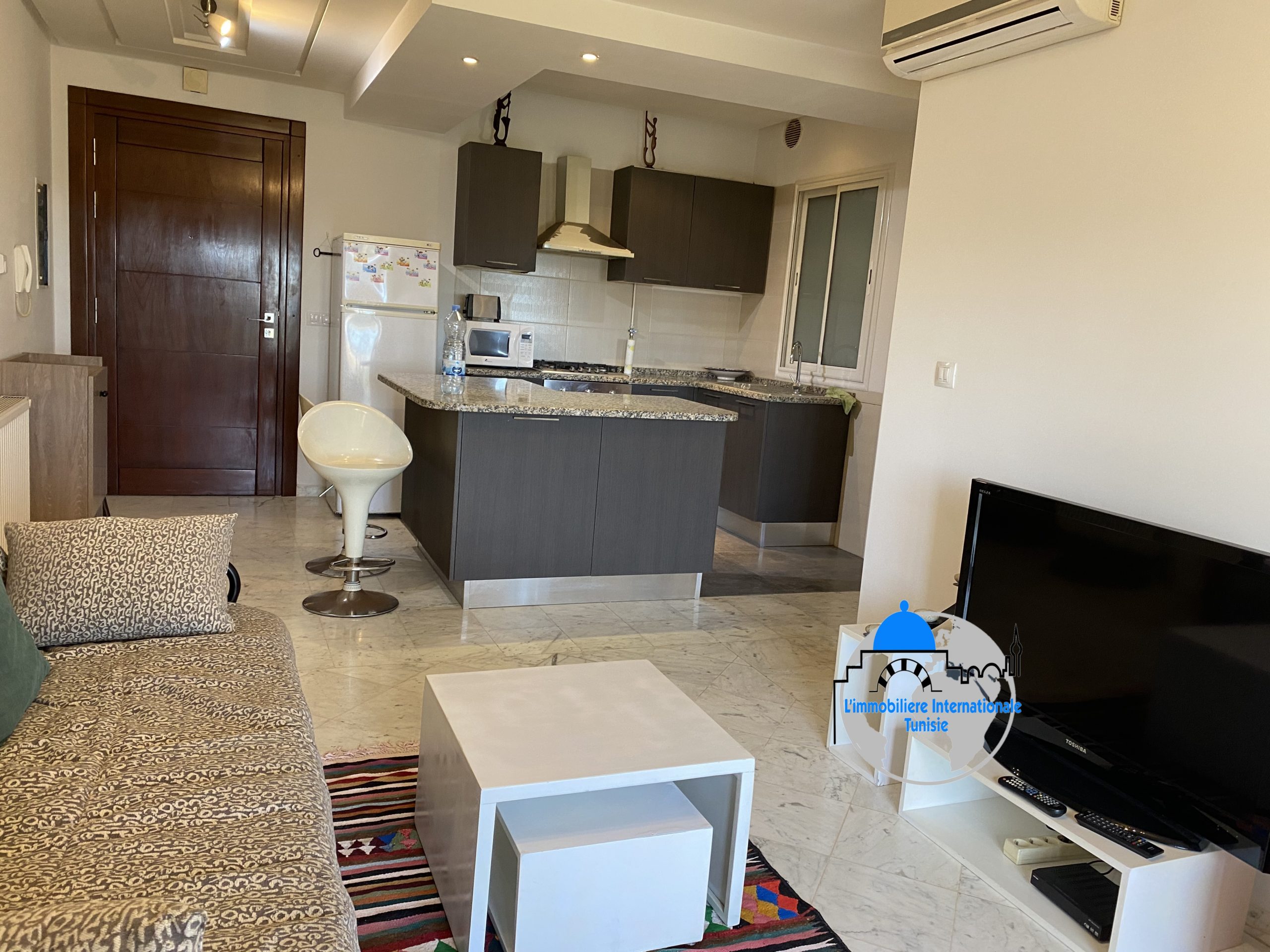 Discover this Bright S1 Apartment in Sousse, Ideal for a Touristic Lifestyle
