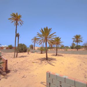 Terrain de construction avec permis de bâtir a Djerba à 04 min de la plage