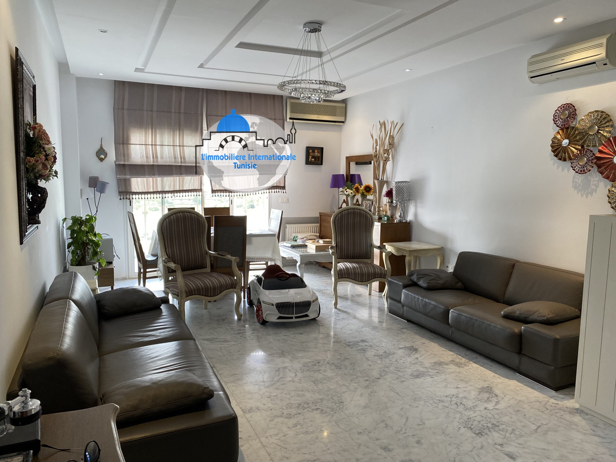 Lumineux appartement S+2 Zone Touristique Sousse