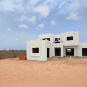 Grande maison non achevé sur Djerba