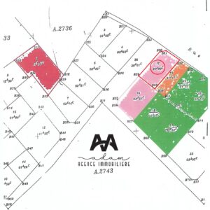 Terrain constructible avec deux façades de 190m² à Nabeul