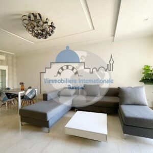 Luxueuse appartement S+3 meublé