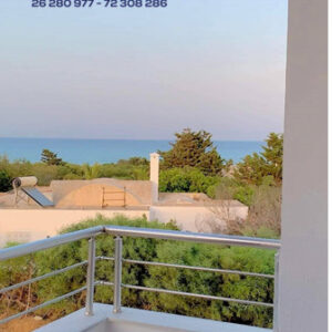 Appartement S plus 3 vue de mer à plage Ezzahra hammem lghzez