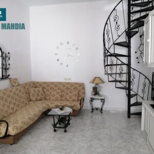 Triplex en S+1 de 81 m² battis situé à Hiboun de Mahdia