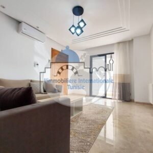 Luxueux appartements S+1 située au 4éme étage dans un résidence à Sahloul 4