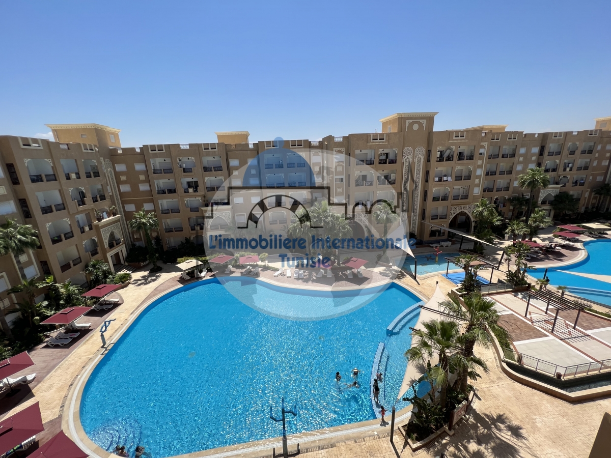 Appartement S+1, haut standing à résidence Folla Aqua Resort