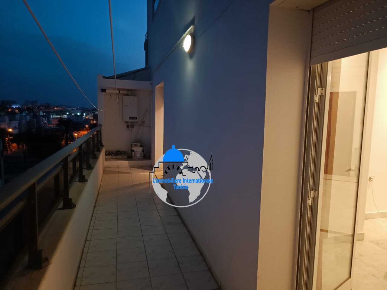 Appartement S+1 Meublé dans une résidence sécurisé calme à khzema