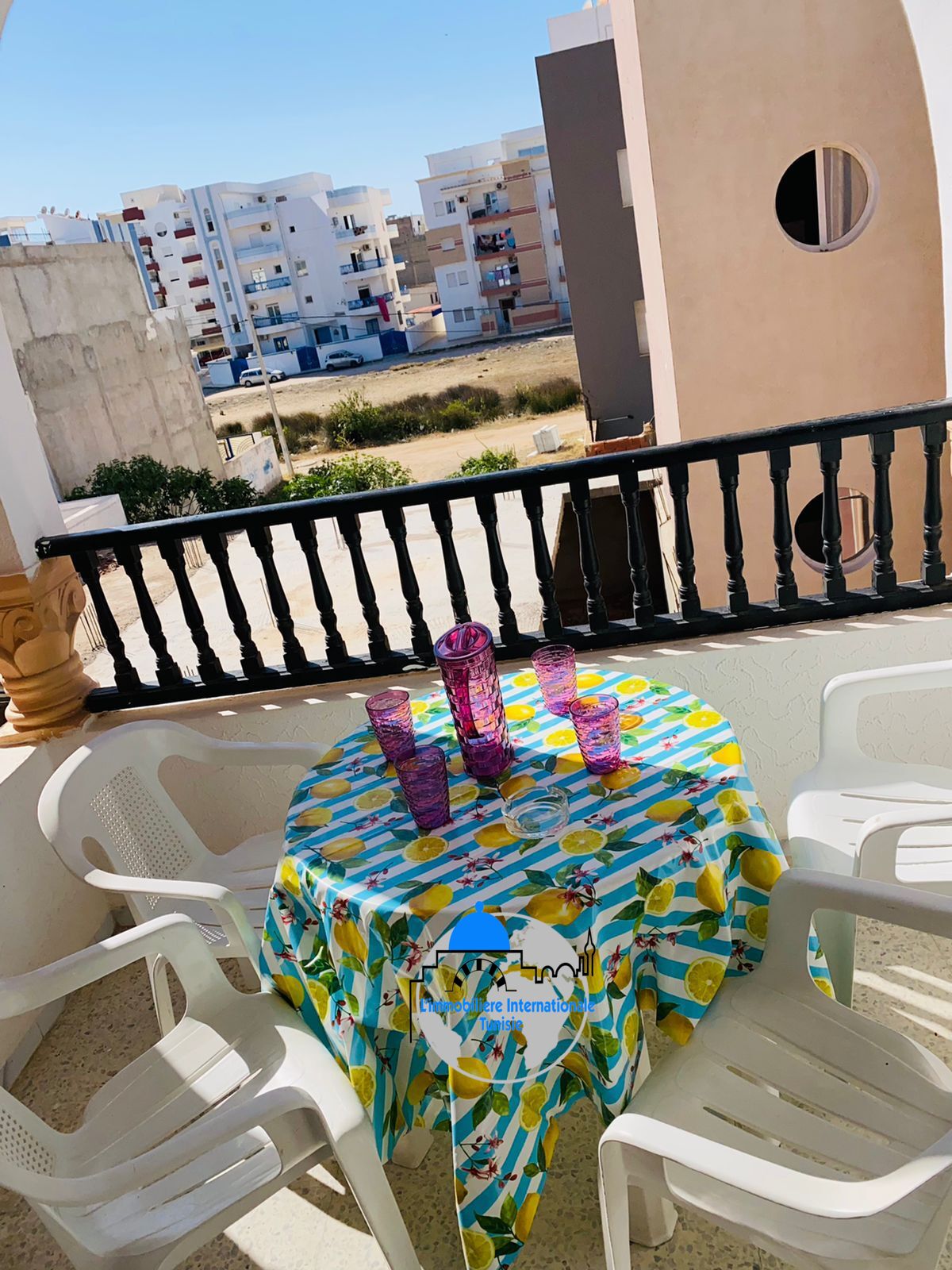 Magnifique appartement meublé S+2 situé à soviva sousse