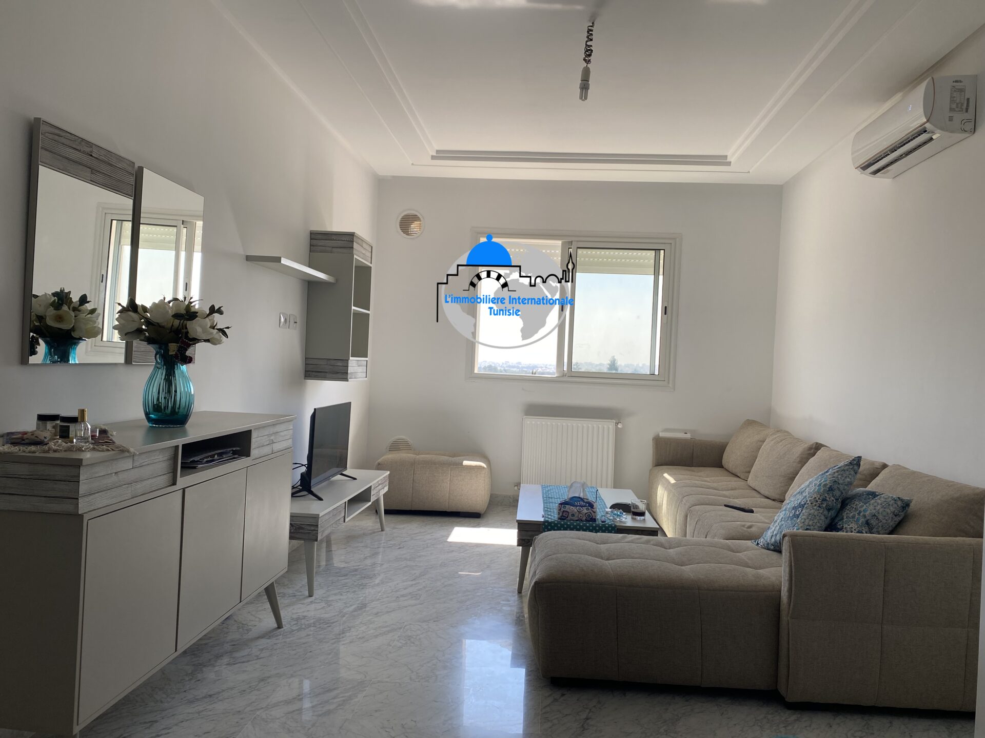 Spacieux appartement de S+1 Meublé à Kantaoui