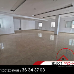 Plateau de 120m² à Nabeul