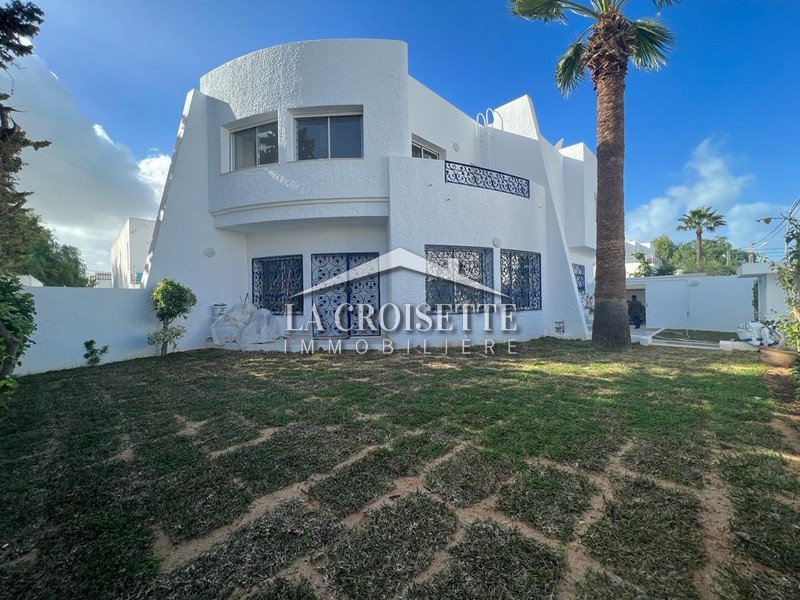 Villa S4 avec jardin à La Marsa