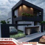 VILLA avec piscine en cours de construction à Ezzahra