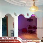 Photo-9 : Villa 2S+3 meublée climatisée haut standing à Ezzahra Hammem Gheza