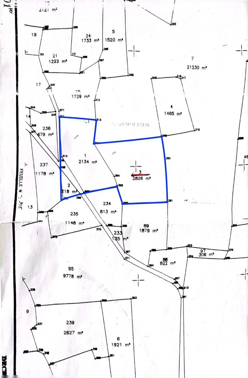 Terrain de 5178 m² à Fetou Djerba