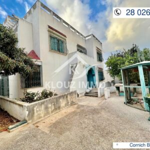 Villa Style Américain à Corniche Bizerte