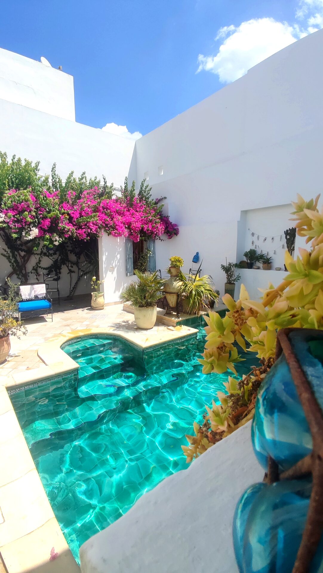 Maison arabe rénovée à Nabeul Tunisie