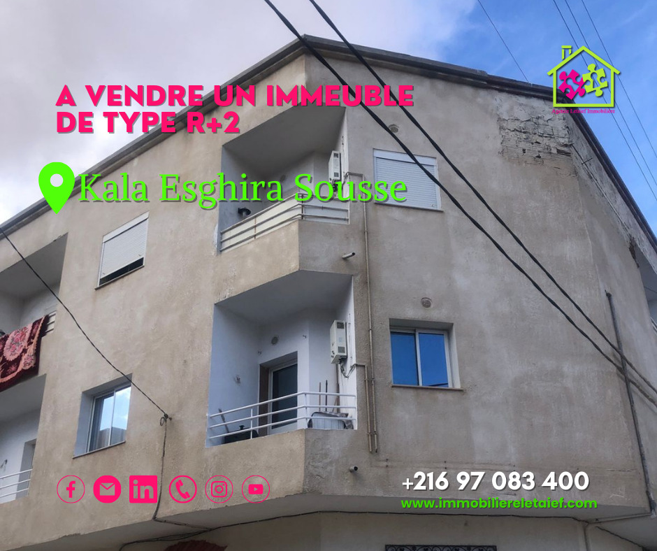 Immeuble à Kala Esghira Sousse