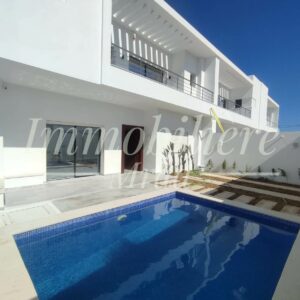 Duplex S+4 neuf à Hammamet Sud