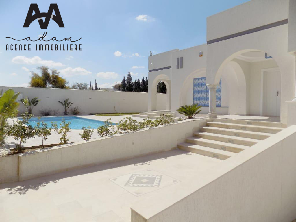 Luxury Villa with Pool in Hammamet Yasmine: A Haven of Tranquility and Sophistication