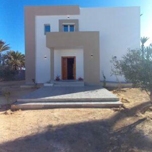 Jolie villa Meublée à l’année à Tézadine – Djerba