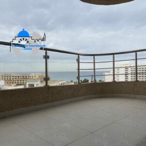 Luxueux appartement s3 à vue sur mer à Route Touristique Sousse