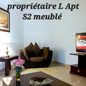 Apt S2 meublé pour étranger