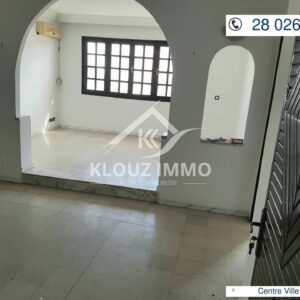 Appartement S plus 2 à Centre Ville Bizerte