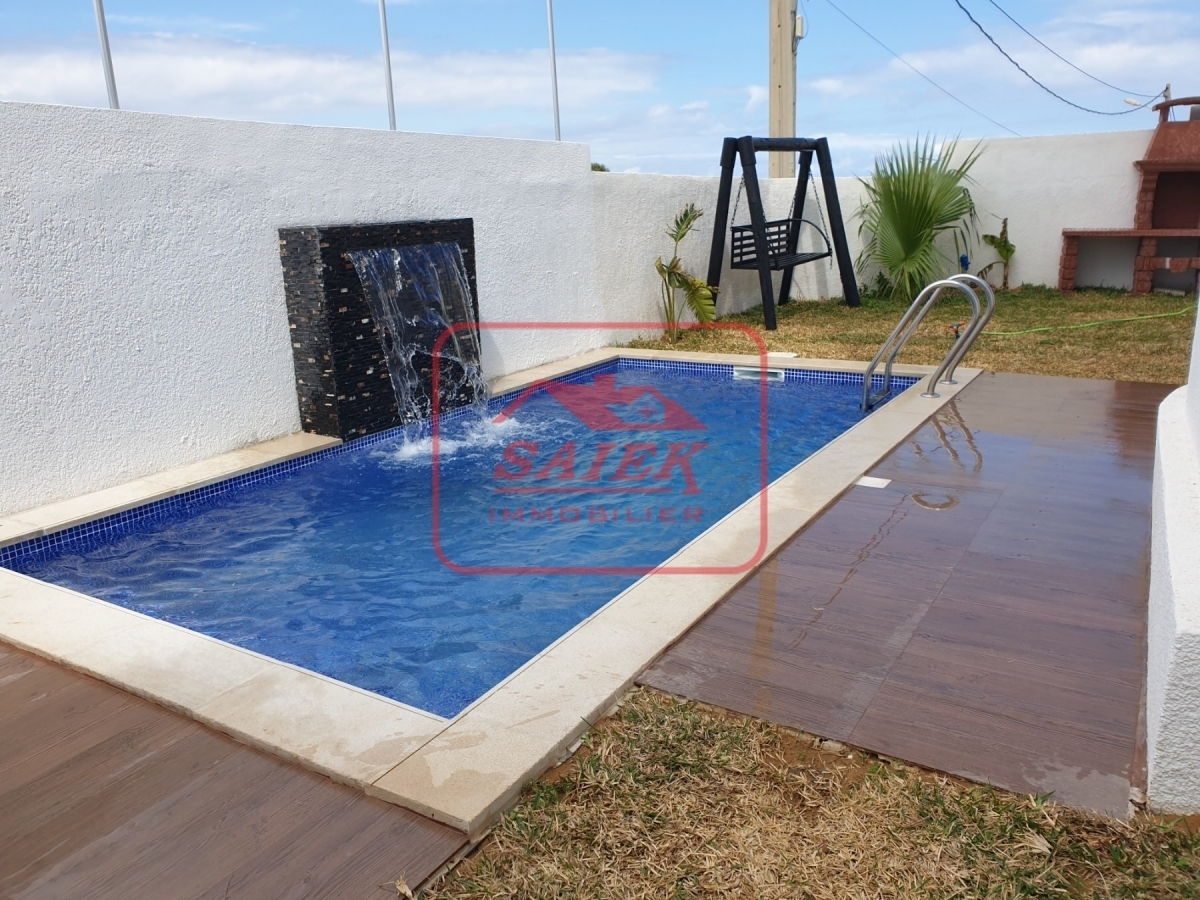 Luxury Furnished Apartment with Pool in Bizerte