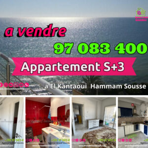 S+3 à Kantaoui Hammam Sousse