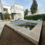 Photo-3 : Villa S+4 avec piscine à la Marsa