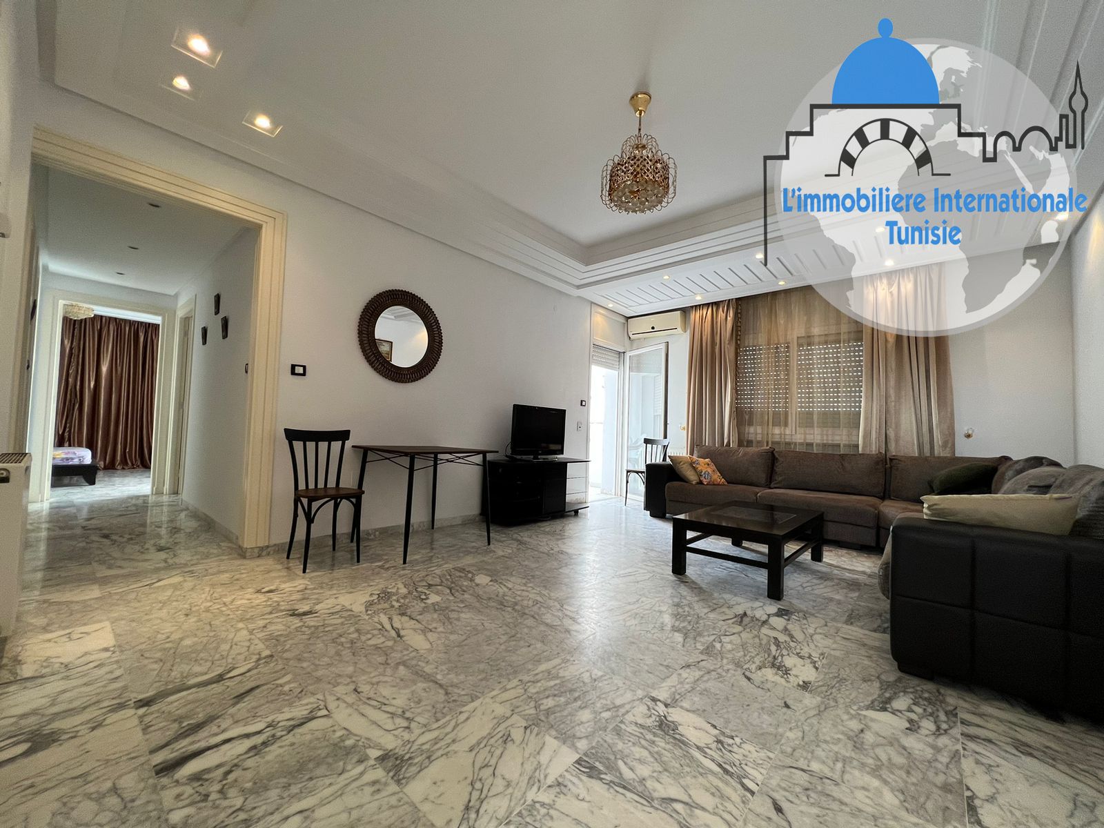 Furnished Apartment with Panoramic View of Sousse