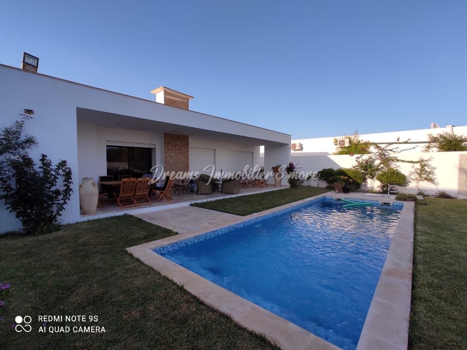 Belle villa plein pied à Djerba