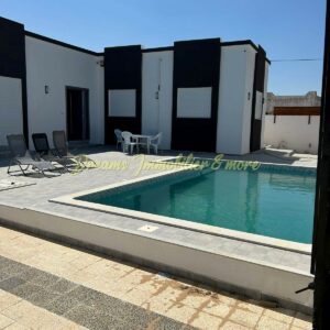 VILLA avec piscine plein pied à DJERBA MIDOUN