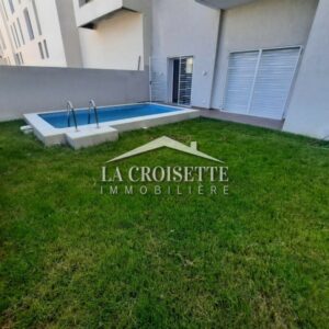 Duplex S+3 avec piscine aux jardins de Carthage