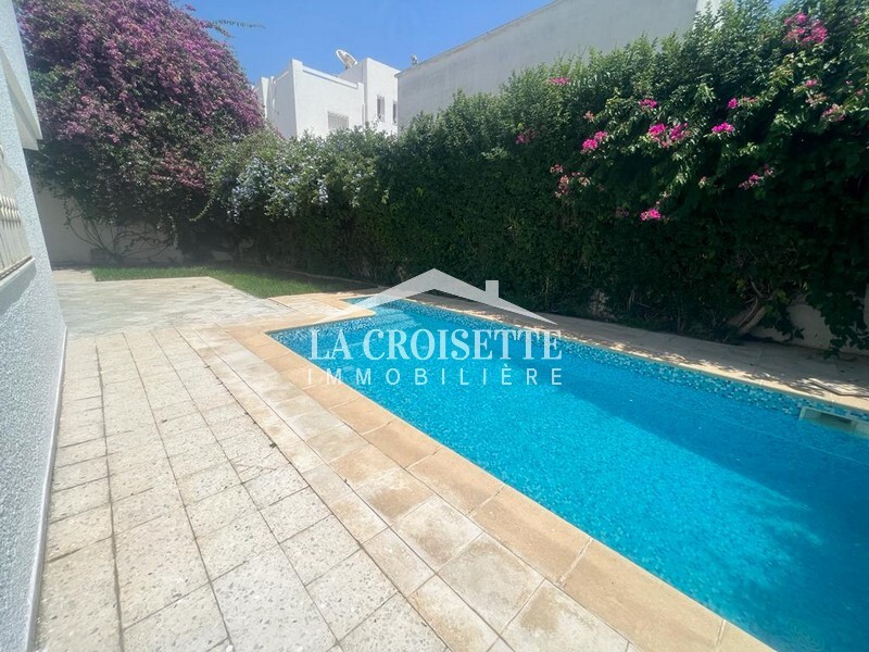 Luxury Villa S+4 with Pool in Gammarth: A Haven of Luxury and Comfort