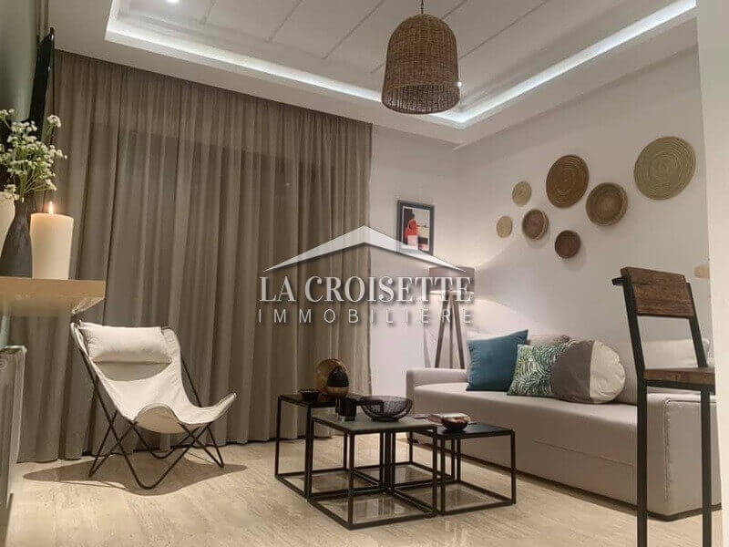 Appartement S+1 avec piscine commune aux jardins de Carthage