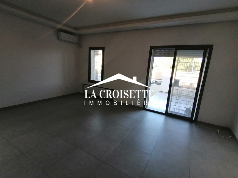 Appartement S+2 avec jardin à l'Aouina