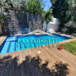 Villa S+3 avec piscine à Soukra