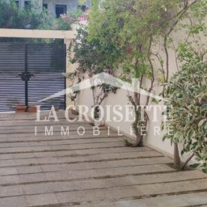 Appartement S+3 aux jardins de Carthage